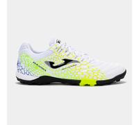 Joma Maxima 2532 White Yellow Turf Scarpe da calcetto da adulto calcio a 5