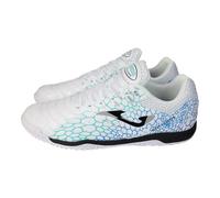 Joma MAXS2532IN Deportivas para Hombres, Ideales para Jugar al fútbol, Sistema de ventilación, Hechas Hombre Deportivos Blanco 45