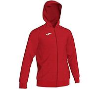 Sudadera con capucha Joma Menfis Full Zip rojo - XL