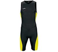 Joma - Mono triathlon negro-amarillo s/m para hombre, negro/amarillo, S