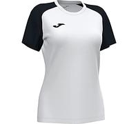 Joma Mujer Camiseta, Blanco-Negro, XXS