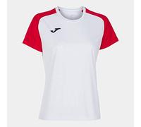 Joma Mujer Camiseta, Blanco-Rojo, L