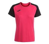 Joma Mujer Camiseta, Fucsia-Negro, XL