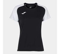Joma Mujer Camiseta, Negro-Blanco, M