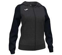 Chaqueta joma academy iv con capucha mujer antracita negro 11 - 12 AÑOS