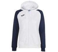 Joma Mujer Sudadera con Capucha, Blanco-Marino, XXL