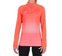 Joma Mujer Sudadera Running, Coral Flúor, XL
