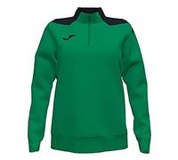 Joma Mujer Sudadera, Verde-Negro, XL
