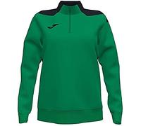 Joma Mujer Sudadera, Verde-Negro, XS