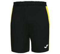 Joma Niños Pantalon equipaciones, Negro-Amarillo, XS
