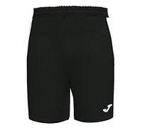 Joma Niños Pantalon equipaciones, Negro-Blanco, XS
