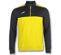 Joma Niños Sudadera, Amarillo-Negro, XXS