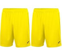 Joma Nobel Pantalones Cortos, Hombre, Amarillo, 3XS (Paquete de 2)
