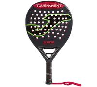 Joma Páde Pala con Marco 100% Carbono - Tournament, Negro Rojo