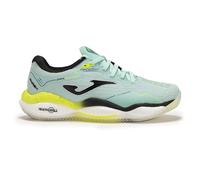 Joma Pádel Zapatilla Smash Blanco Turquesa, 37-47 - Suela Reactive Ball Que Absorve Impactos y Evita Torsiones en Articulaciones