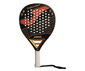 Joma Pala de pádel Tournament, Negro Oro Rojo, Talla única