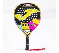 Joma Pala de Pádel Tournament Pro, 350 g - Tubular y Plano 100% Carbono con Núcleo Flexo Black EVA - Tecnología Rotation y Vibra-out - Incluye Funda - Circuito A1 Pádel