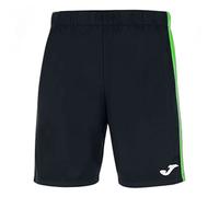 Joma Pantalón Corto Marca Modelo Short Maxi Negro Verde FLÚOR
