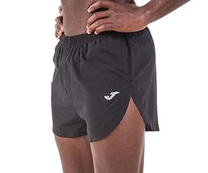 Joma Pantalón Corto Running Hombre 3XS - XL, Olimpia - Short Sin Costuras para Correr con Braguero y Bolsillo Interno