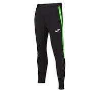 Joma Pantalón Largo Advance Negro Verde flúor