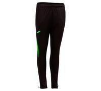 Joma Pantalón Largo Championship VII Negro Verde flúor