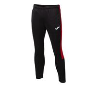 Joma Eco Championship Pantalón deportivo, Hombre, Negro/Rojo, XL