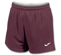 Joma Paris II - W, Pantalones Cortos Deportivos Mujer, Burdeos, M