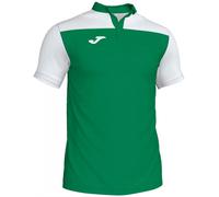 Joma - Polo Hobby II m/c, Unisex, Verde-Blanco, 5XS