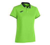 Joma Polo Manga Corta Championship Vi Verde flúor Negro