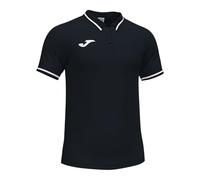 Joma - Polo Manga Corta Confort II, Talla S, Color Negro