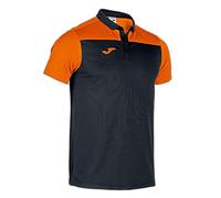 Joma Polo Marca Modelo Polo Manga Corta Hobby II Negro Naranja