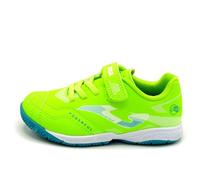 Joma Powerful Jr Green Indoor - Zapatillas de fútbol Sala para niño | Suela Caucho Durability | Cómodas y duraderas (Sistema Tallas Calzado EU, Niño (2-5 años), Hombre, Números, Mediano, 32)