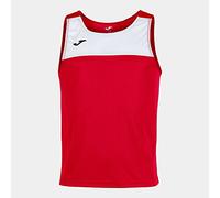 Joma Race Camisetas Caballero, Hombres, Rojo-Blanco, XL
