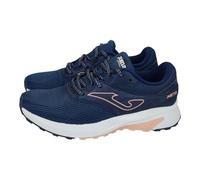 Joma RMETLS2503 Zapatillas Meta para Mujer, Deportivas Azul Marino con Detalles Rosados, Transpirables y cómodas. Mujer Deportivos Marino 40