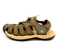 Joma S.Gea Hombre - Sandalias trekking cerradas con puntera reforzada | Sandalias senderismo cómodas y con suela antideslizante (Kakhi, Sistema tallas calzado EU, Adulto, Hombre, Números, mediano, 43)