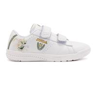 Joma Serie Play jr, Zapatillas, Blanco y Verde, 28 EU