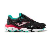 Joma Serie Smash, Zapatillas Hombre, Negro Turquesa, 43 EU Ancho