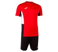 Joma Set danubio ii rojo negro blanco