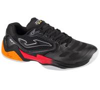 Joma Set Men 2401 TSETW2401AC - Zapatillas de Tenis para Hombre, Color Negro y Rojo, Negro, 42 EU