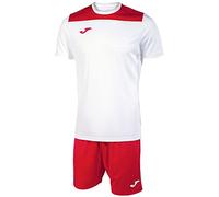Set de fútbol joma phoenix ii hombre/niño blanco rojo XL