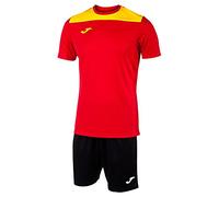 Set de fútbol joma phoenix ii hombre/niño rojo amarillo negro 3XL