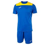 Set de fútbol joma phoenix ii hombre/niño royal amarillo S