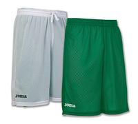 Joma Short Basket Reversible Rookie Verde-Blanco Pantalones Cortos, Hombres, Verde-Blanco-450, M