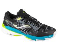 Joma Slam Men 2401 TSLAMS2401C - Zapatillas de Tenis para Hombre, Color Negro y Azul, Talla 40 EU, Negro, 40 EU