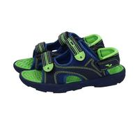 Joma SOCEJS2504V Sandalias Ocean para niño color royal y verde con cierre de cinta adhesiva NIÑO SANDALIAS ROYAL 34