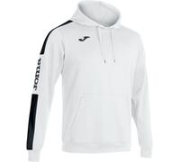 Joma - Sudadera con capucha Championship IV, Unisex, Blanco-Negro, 5XS