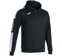 Joma Championship IV - Sudadera con Capucha Hombre, Negro Blanco