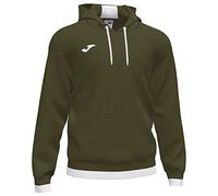 Joma - Sudadera con Capucha Confort II, Talla 3XL, Color Caqui Blanco