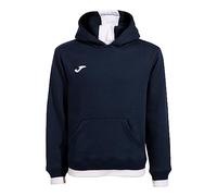Joma - Sudadera con Capucha Confort II, Talla 3XL, Color Negro Blanco
