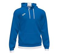 Joma - Sudadera con Capucha Confort II, Talla 3XL, Color Royal Blanco